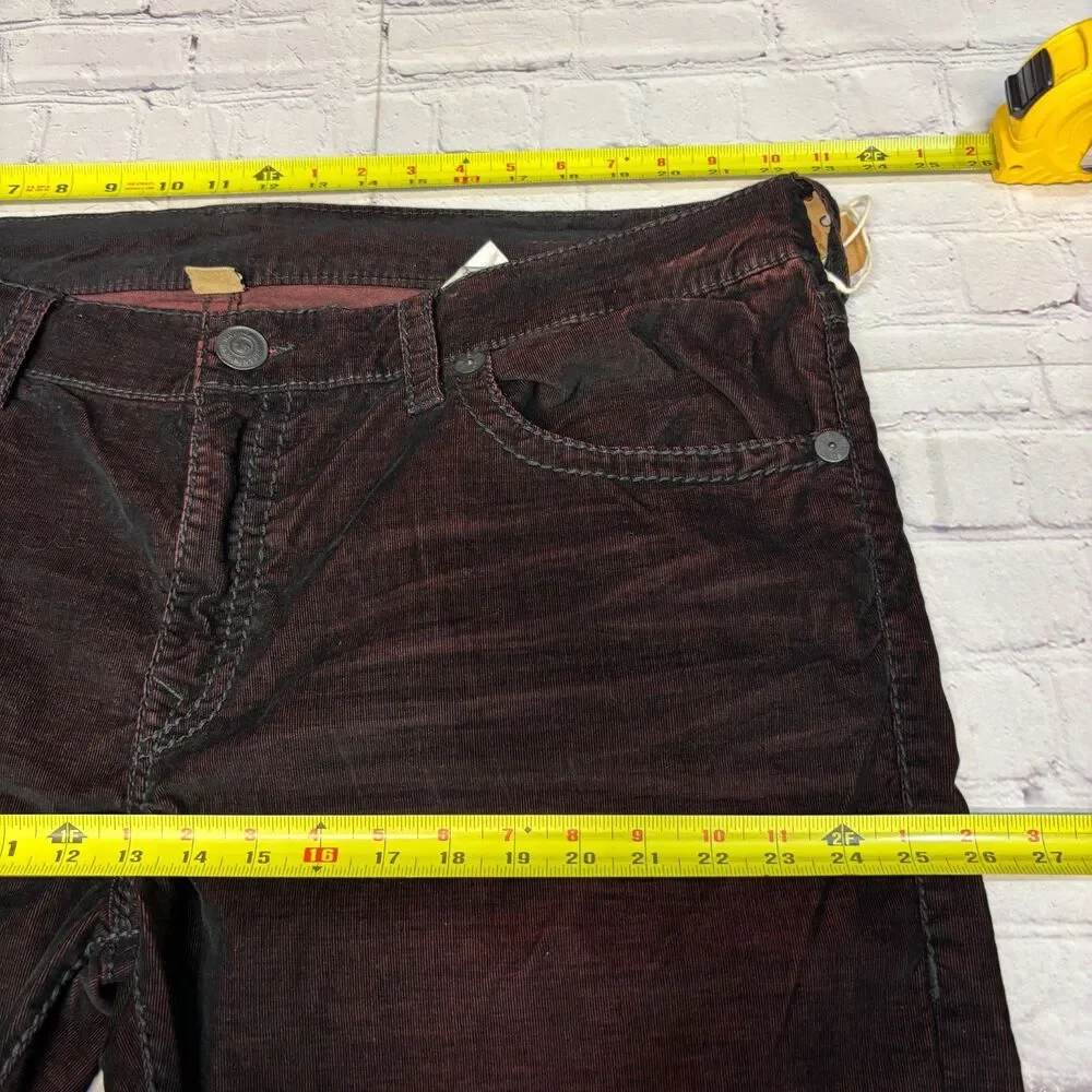 NWT True Religion Men Geno Relaxed Slim Jeans Denim Size 42 Flap C127 -27